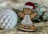 Table stand gingerbread people