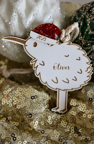 Kiwi Bird Christmas Decoration