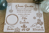 Christmas Eve Dear Santa board