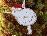 Kiwi Bird Christmas Decoration