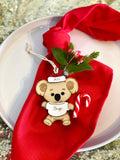 Red napkin